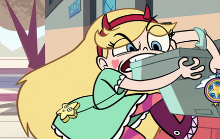 pan-pizza:  I’m watching Season 2 of Star VS and there doesn’t there ever seem to be background music?This show is weirdly silent now?I think that’s what it is. Everything seems oddly quiet?   The second season is horseshit