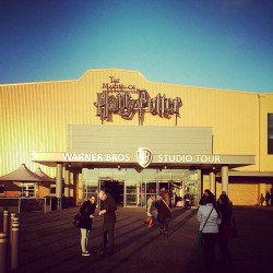 We are here!! #warnerbrosstudio #harrypotterstudios