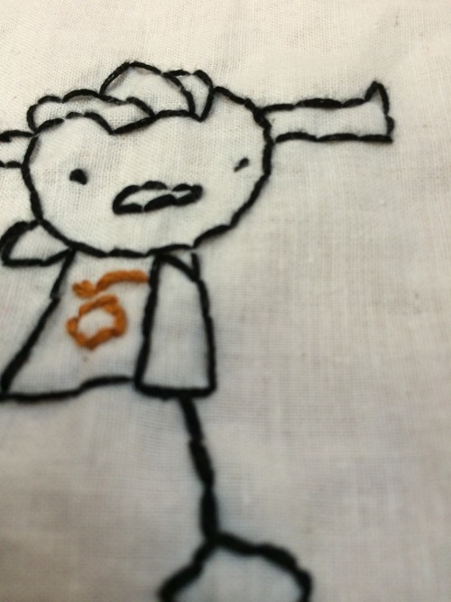 roachpatrol: violasarecool: michellemichiemich: finished embroidering the first half of my homestuck