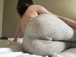 Porn divinebunni:grey pants ~  photos