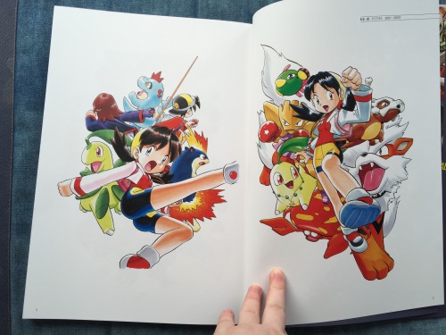 silvermoon424:I bought the Pokemon Special artbook off of Amazon Japan and it’s AMAZING. It’s so muc