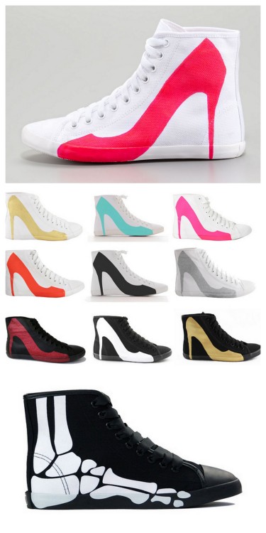 Buy or DIY: Be&amp;D Big City Pump Silhouette Sneakers as seen on fashion blogs, celebrities and all