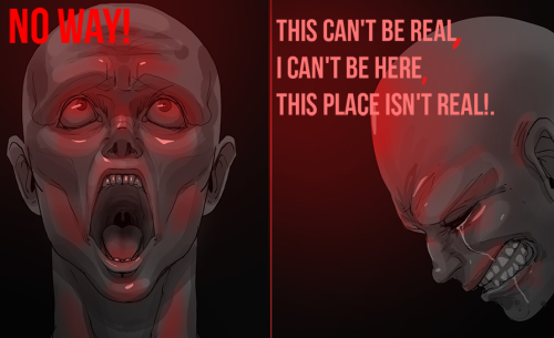 sixpenceee:  A creepy comic based off of this creepy story. Here are some other horror comics mentioned on this blog:KelpieSix Terrifying ComicsMonster in My Closet