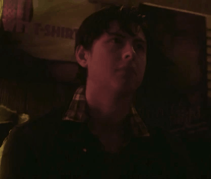Guys….did I really just see with my own two eyes Sweet Pea make this face when he saw Betty undressing? Because maybe he’s excited, maybe he just threw up a little bit. Can’t really tell tbh