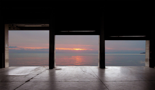 Giovanni Ozzola (Italian, b. 1982, Florence, Italy, based Tuscany, Italy) - Garage Sunrise, 2014  Ph