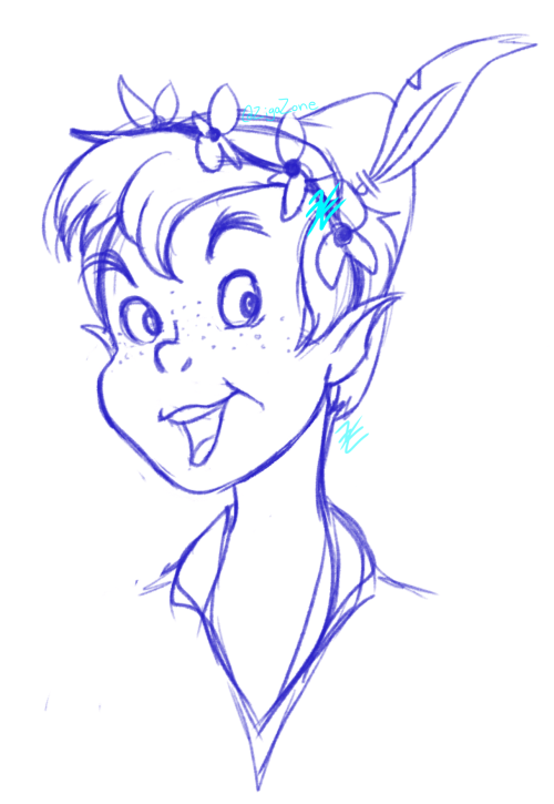 I Should Post My Art More Often. Anyways Heres A Quick Sketch Of Peter Pan.