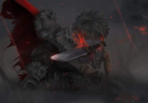 lightningblade89: Ultimate warrior Katsuki, anyone?   Loved working on this one. 🔥 