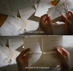 anamorphosis-and-isolate:  ― Liv &amp; Ingmar (2012)“Dare to let it hurt…and dare to let it feel good.”