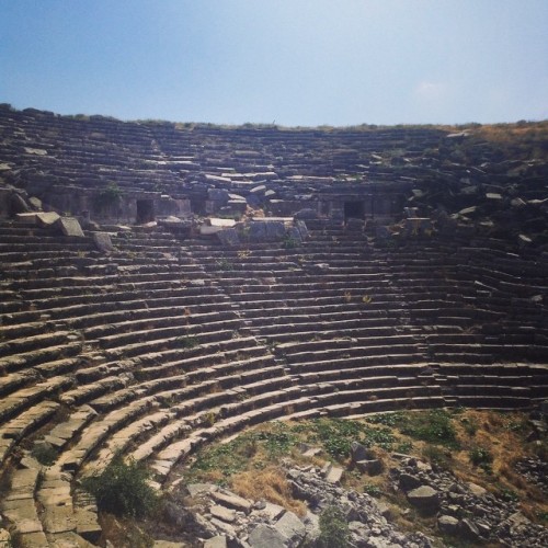 shatteryourleaves:Ancient theater at Sagalassos (at Sagalassos)