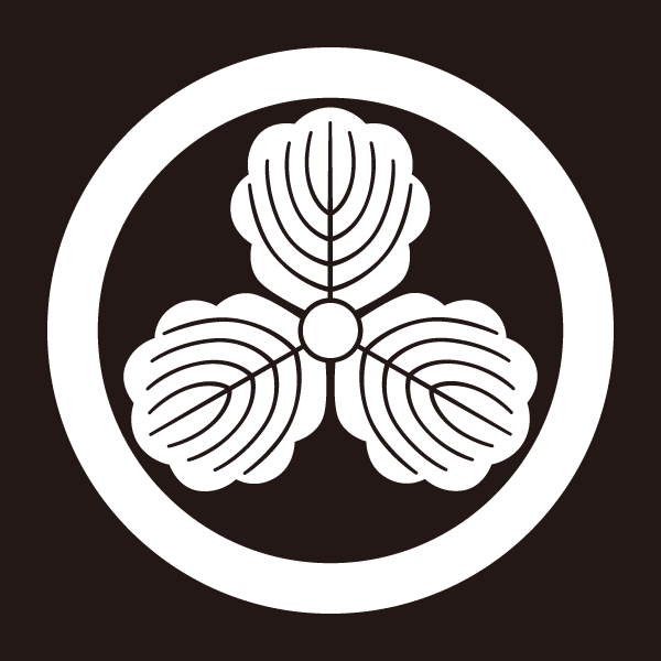 pochone:  丸三つ柏紋