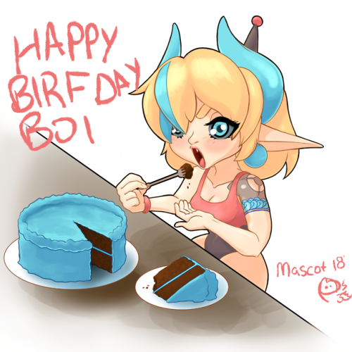 mascot1063:Its @devirish one of my best friend’s birfday! Here ya go birfday boy!