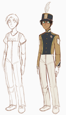 erenyeagerbomb:  the pants on marching uniforms are ridiculous 