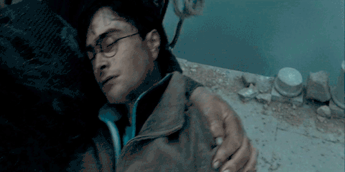 Hagrid Says Goodbye 