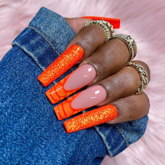 Orange Nails Explore Tumblr Posts And Blogs Tumgir