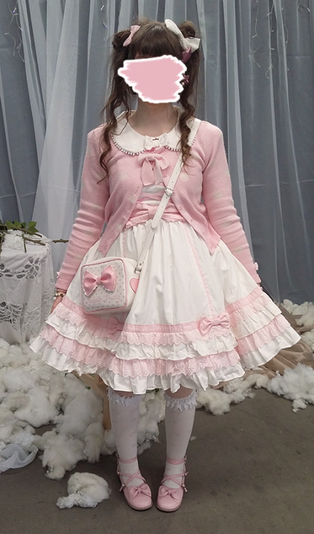 My coordinate for the lolita fashion show at Animaga today