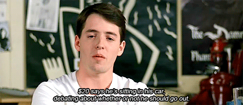 succeeding:  i think we all wanted to grow up to be ferris but we ended up becoming cameron instead