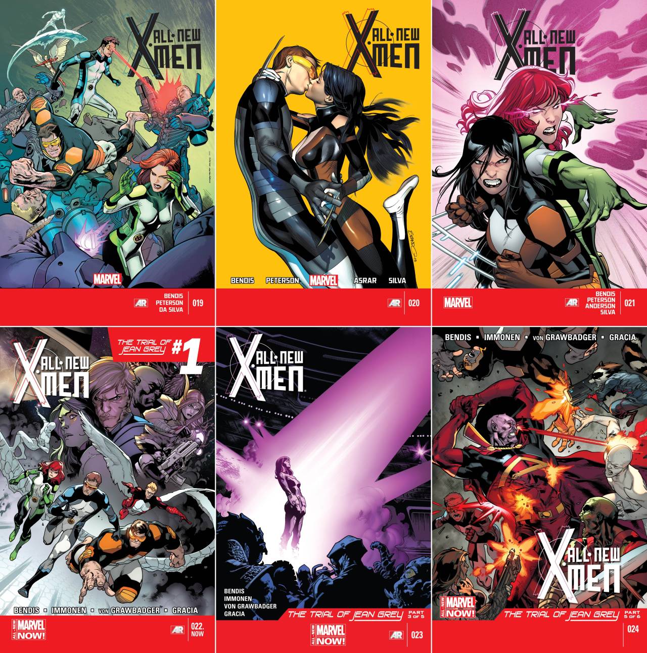 thebendisageofcomics:  All-New X-Men Cover Gallery
