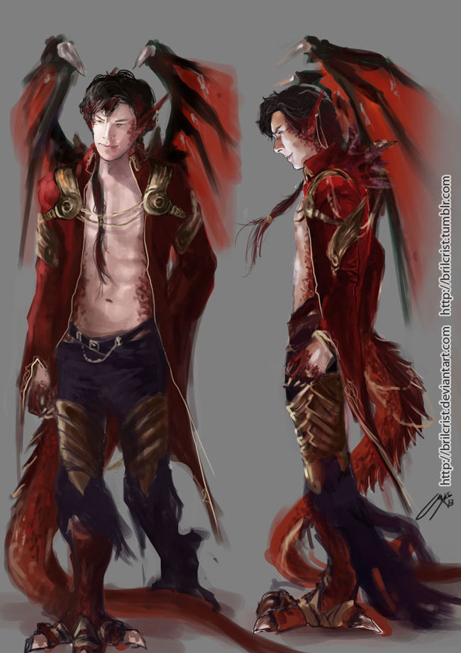 licklucifer:  I am fire. I am death by ANNErgy SmaugLock by Brilcrist Smaug by j-grey