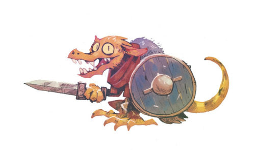 dungeonsdonuts: kyleferrin: Couple of Kobolds These are some great kobolds.
