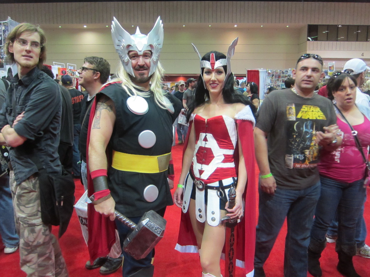 mcchekovs:  didn’t get to take too many pics sadly, but here’s a few! 