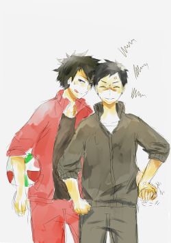 torrima:  I’ve fallen into this ship very hard :v A quick Kurodai doodle. 