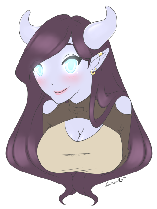 lunaofwater:Birthday gift for cheshirecatsmile37art of her super cute character, Madii <3  Thank you so much!!!! ;w; I was wondering if you had a Tumblr or not, I wanted to reblog this!!LOOKIT HOW CUTE SHE IS!!!!!!