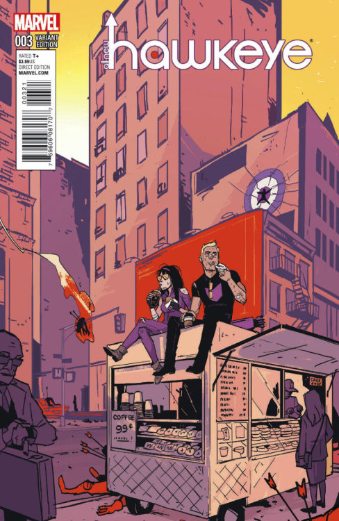 Preview for All New Hawkeye #03, by Jeff Lemire &amp; Ramon Perez What makes a hero and what breaks 
