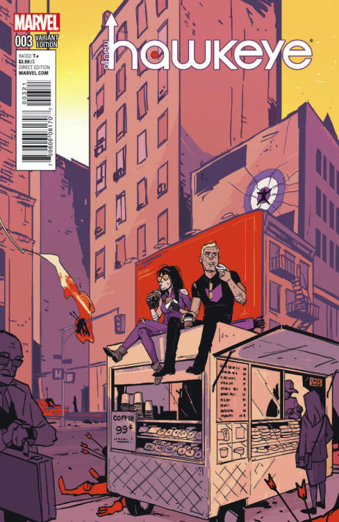 Preview for All New Hawkeye #03, by Jeff Lemire & Ramon Perez What makes a hero and what breaks 