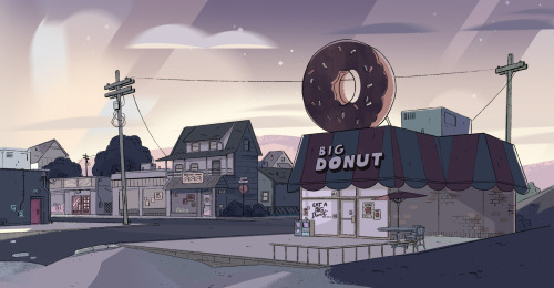 stevencrewniverse:  A selection of Backgrounds from the Steven Universe episode: Lion 3: Straight to Video Art Direction: Elle Michalka Design: Steven Sugar, Emily Walus Paint: Amanda Winterstein and Jasmin Lai Additional Background Paint: Craig Simmons