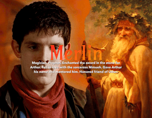 Merlin Vs. Characters In The Mythology.