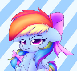 heavymetalbronyyeah:Rain-bow doshX3 &lt;3