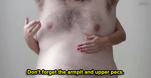 jezi-belle:  micdotcom:  this-is-life-actually:  Watch: This PSA is freeing the nipple while raising cancer awareness — and men should listen up too.  Follow @this-is-life-actually  reblog to save a life  Re-reblogging this because I will leave my life
