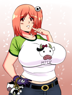 misteroppai:Remember back in the day when all I had to my name was drawings of Dead or Alive characters? I don’t think anyone here remembers that time. EDIT: Added a “Mega Milk” variant