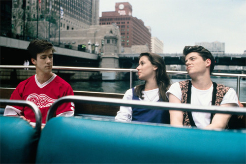 allfilmstills:  Matthew Broderick, Mia Sara and Alan Ruck in Ferris Bueller’s Day