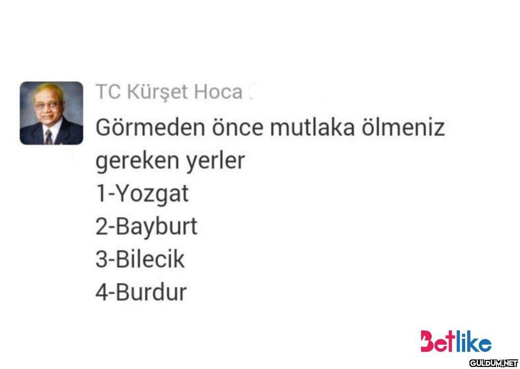 TC Kürşet Hoca Görmeden...