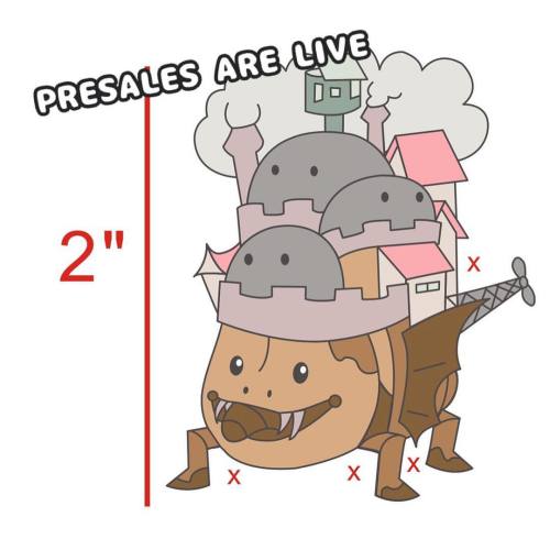 Hey everyone! Just as a reminder, presales are finally live for howl&rsquo;s cutie castle! Presa