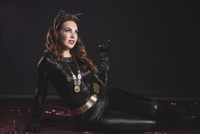 Grey DeLisle catwoman cosplay - MEOW!