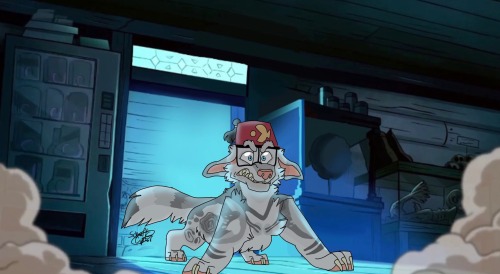 Decided To Use My Stan Fursona In The Redraw Challenge Created By @gobblewanker!! This Was Really Fun