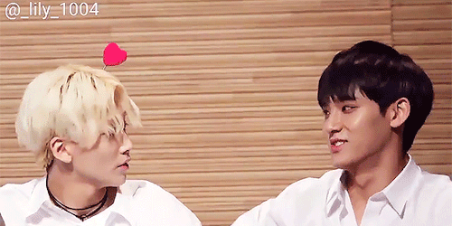 eggyyoon:gyuhan x heart hair clip antics