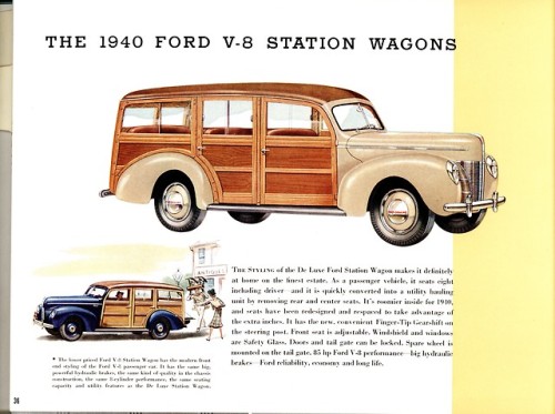 Excerpts from the 1940 Ford Dealer Album