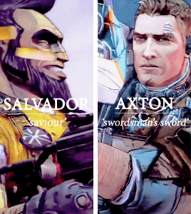 : Borderlands: Vault Hunters + Name Meanings