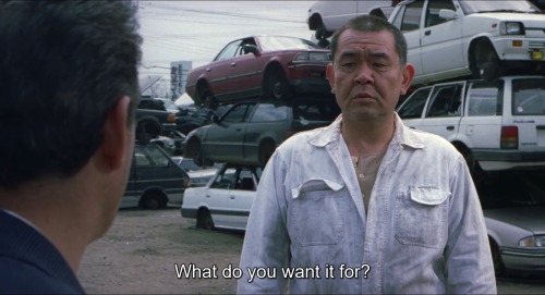 lesblank:Hana-bi (Fireworks) (1997), dir. Takeshi Kitano