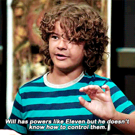 marionravenwoodisstillhere:  wade-wilsons:  Gaten Matarazzo’s theory about Will on Stranger Things   
