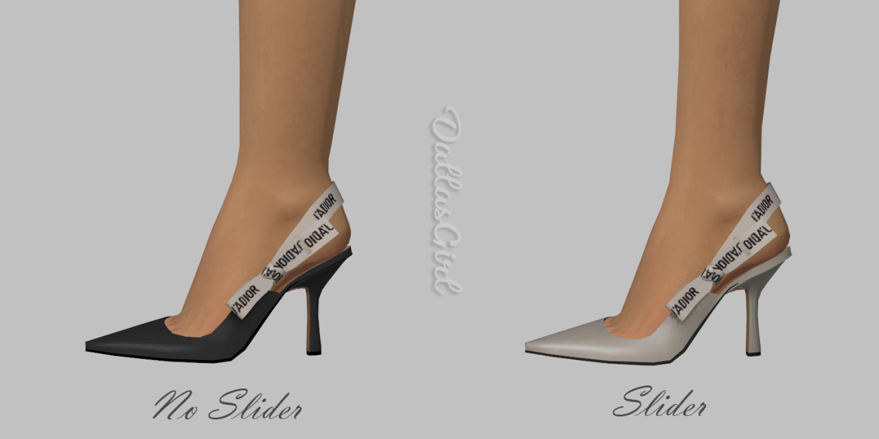 DallasGirl — J'adior Heeled Slingbacks - New Mesh Thank you to...