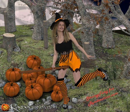 Renderotica SFW Halloween Image SpotlightSee NSFW content on our twitter: https://twitter.com/RenderoticaCreated by Renderotica Artist StrongfangArtist Gallery: http://renderotica.com/artists/strongfang/Gallery.aspx