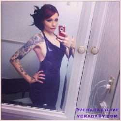 verababy:  Heading to my chatroom now, I’m pumped for tonight’s spyable private Wearing my purple @egoassassin dress 