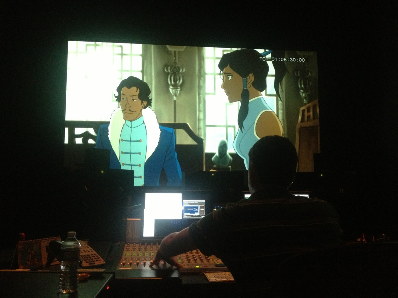 bryankonietzko:  Mixing some Book 2. Adrian on the board. Mike is my copilot.
