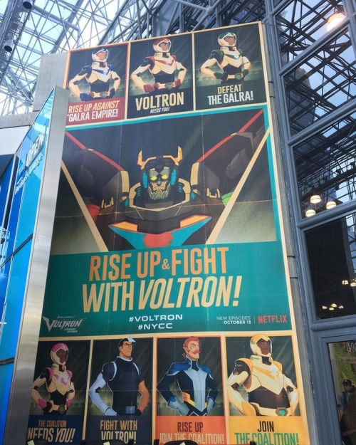 vld-news:voltronofficial: The #VoltronCoalition is forming at #NYCC! @newyorkcomiccon