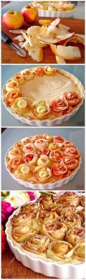 doityourselfproject:  Apple pie with roses