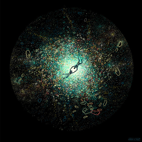 psy-klops:  spiritual-hippie-queen:  jedavu:  Swirling Illustrations by James R. Eads Explore Human Connections and the Natural World   Such an amazing artist:)  ࿋